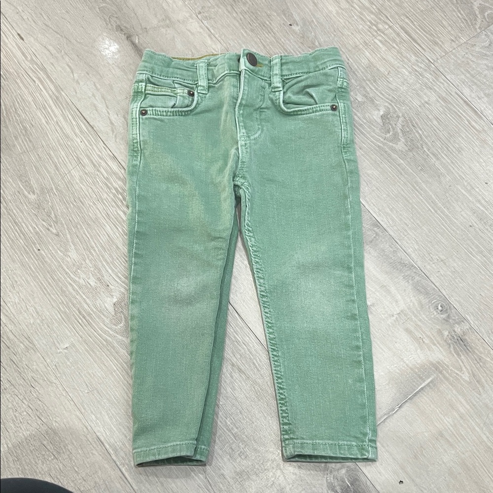 Zara Boys  Green Jeans